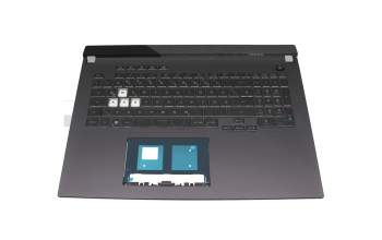 13NR05A2P02011-3 original Asus keyboard incl. topcase DE (german) black/grey with backlight