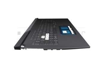 13NR05A2P02011-3 original Asus keyboard incl. topcase DE (german) black/grey with backlight