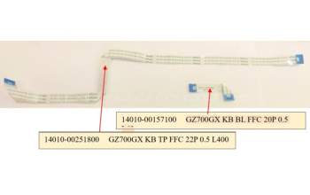 Asus 14010-00251800 GZ700GX KB TP FFC 22P 0.5 L400