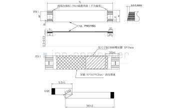 Asus 14010-00370100 FE170CG FFC 32P 0.5MM L106