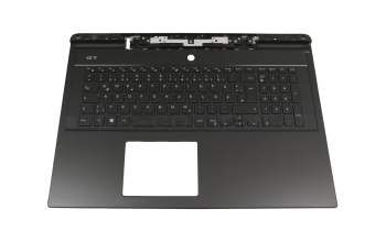 1417-00LA0DR original Dell keyboard incl. topcase DE (german) black/black with backlight