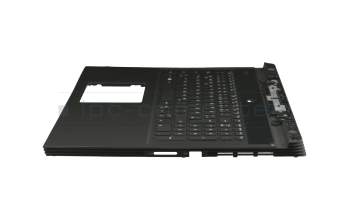 1417-00LA0DR original Dell keyboard incl. topcase DE (german) black/black with backlight