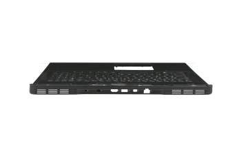 1417-00LA0DR original Dell keyboard incl. topcase DE (german) black/black with backlight