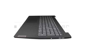 17003740 original Lenovo keyboard incl. topcase DE (german) grey/grey