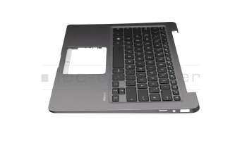 1813DA002F6 original Pegatron keyboard incl. topcase DE (german) black/grey