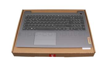 18692724 original Lenovo keyboard incl. topcase DE (german) black/grey