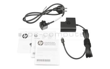 1HE07AA#ABB original HP USB-C AC-adapter 45.0 Watt