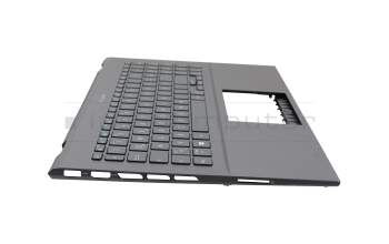 1KAHZZG010E original Asus keyboard incl. topcase DE (german) grey/grey with backlight