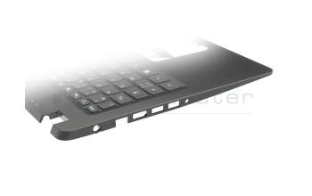 208052BDK201 original Acer keyboard incl. topcase FR (french) black/black