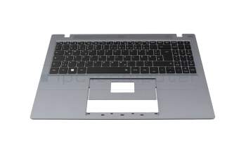 241301000DN original Medion keyboard incl. topcase DE (german) black/grey with backlight