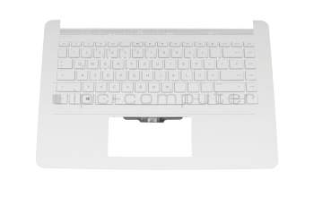 2B-AB208Q100 original Primax keyboard incl. topcase DE (german) white/white