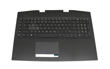 2H-BB6GMC24211 original Primax keyboard incl. topcase DE (german) black/black with backlight