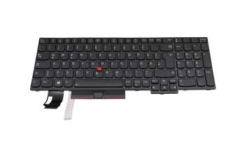 2H-BBDGML70111 original Lenovo keyboard DE (german) black/black with backlight and mouse-stick