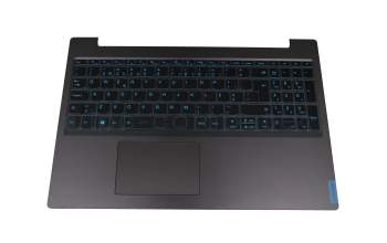 2H161B-15220I Rev.A SA469D original Lenovo keyboard incl. topcase PO (portuguese) black/blue/black with backlight