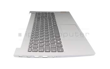 34R065F original Lenovo keyboard incl. topcase DE (german) grey/grey with backlight