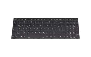 40081359 original Medion keyboard DE (german) black/white/black matte with backlight