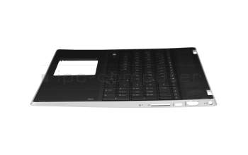 439.0F04.0001 original HP keyboard incl. topcase DE (german) black/black with backlight