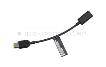 4580550561054 original Lenovo USB-C data / charging cable black 0,18m