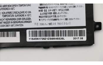 Lenovo 45N1729 BATTERY internal,2c,33Wh,LiIon,SIM