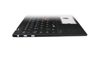 460.0RD06.0012 original Lenovo keyboard incl. topcase DE (german) black/black with backlight and mouse-stick