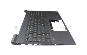 46G3MTATPQA original HP keyboard incl. topcase FR (french) silver/black with backlight