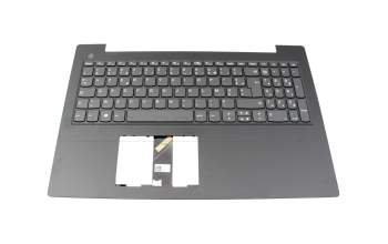 46M.0DGCS.A013 original Lenovo keyboard incl. topcase FR (french) grey/grey