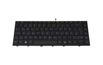 490.0EQ07.010G original HP keyboard DE (german) black/black with backlight