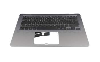 4B+NDA02.011 original Asus keyboard incl. topcase DE (german) black/silver with backlight