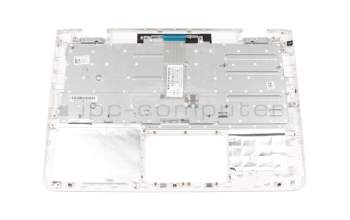 5024875600010 original HP keyboard incl. topcase DE (german) white/white