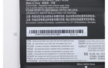 Lenovo 5B10T26390 BATTERY SP/B L18M3PF9 11.34V52.5Wh3cell