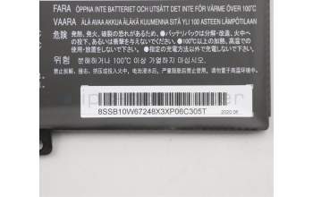 Lenovo 5B10W67285 BATTERY SP/A L15M3PB1 11.1V45Wh3cell