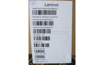 Lenovo 5C50S25574 CARDPOP Sensor Board H 83AM