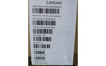 Lenovo 5C50S25586 CARDPOP USB Board H 83E0 w/mylar