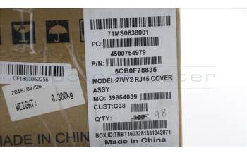 Lenovo 5CB0F78835 COVER RJ45 Door C Y50-70