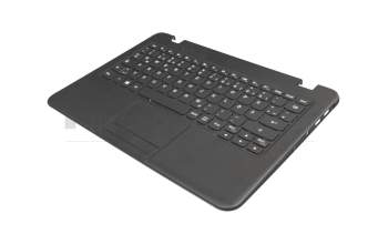 5CB0Q89808 original Lenovo keyboard incl. topcase DE (german) black/black