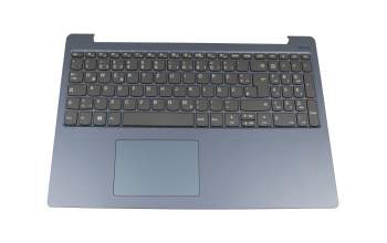 5CB0R16738 original Lenovo keyboard incl. topcase DE (german) grey/blue