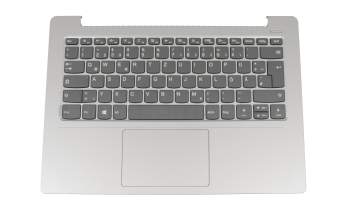 5CB0R16741 original Lenovo keyboard incl. topcase DE (german) grey/silver