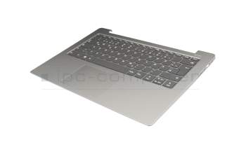 5CB0R16741 original Lenovo keyboard incl. topcase DE (german) grey/silver