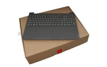 5CB0W44082 original Lenovo keyboard incl. topcase DE (german) grey/grey