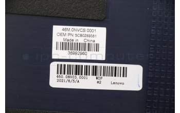 Lenovo 5CB0Z69381 COVER FRU A cover (W/WLAN ANTENNA)