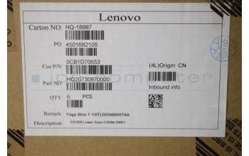 Lenovo 5CB1D70653 COVER Lower Case H 82N4 GREY