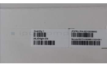 Lenovo 5D10S39950 DISPLAY Hinge-up Assembly H 82YL WUXGATT