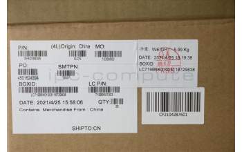 Lenovo 5H40X89395 HEATSINK ThorP P-1 UMA THM ASSY AVC