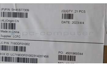 Lenovo 5H41B77309 HEATSINK JP6A0_DIS_THM_ASSY SUNON SUNON