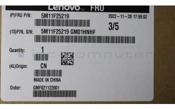 Lenovo 5M11F25219 MECH_ASM KBD/C GER BKLT(CHI) UKWWNEBK