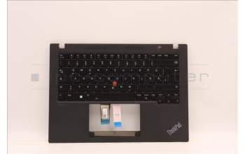 Lenovo 5M11G27232 MECH_ASM KBD C-Cov GER BKLT Transi BK