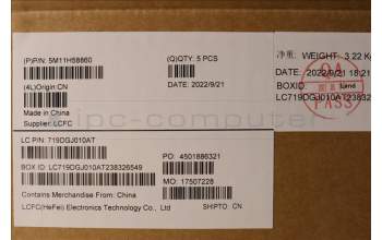 Lenovo 5M11H58860 MECH_ASM KBD CCvr SWE/FIN(PMX)FPR UK BK