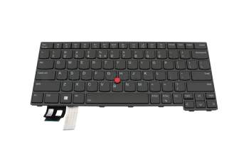 5N21D67996 original Lenovo keyboard US (english) black/black with backlight and mouse-stick