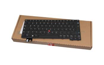 5N21D68134 original Lenovo keyboard DE (german) black/black with mouse-stick