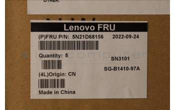 Lenovo 5N21D68156 NB_KYB CS22 FL TOP,BK-NBL,LTN,FRA/ENG